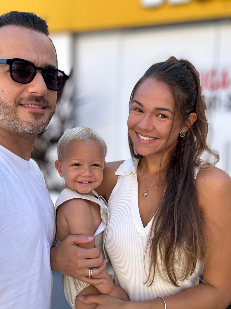 Rafael Tiradentes com a família